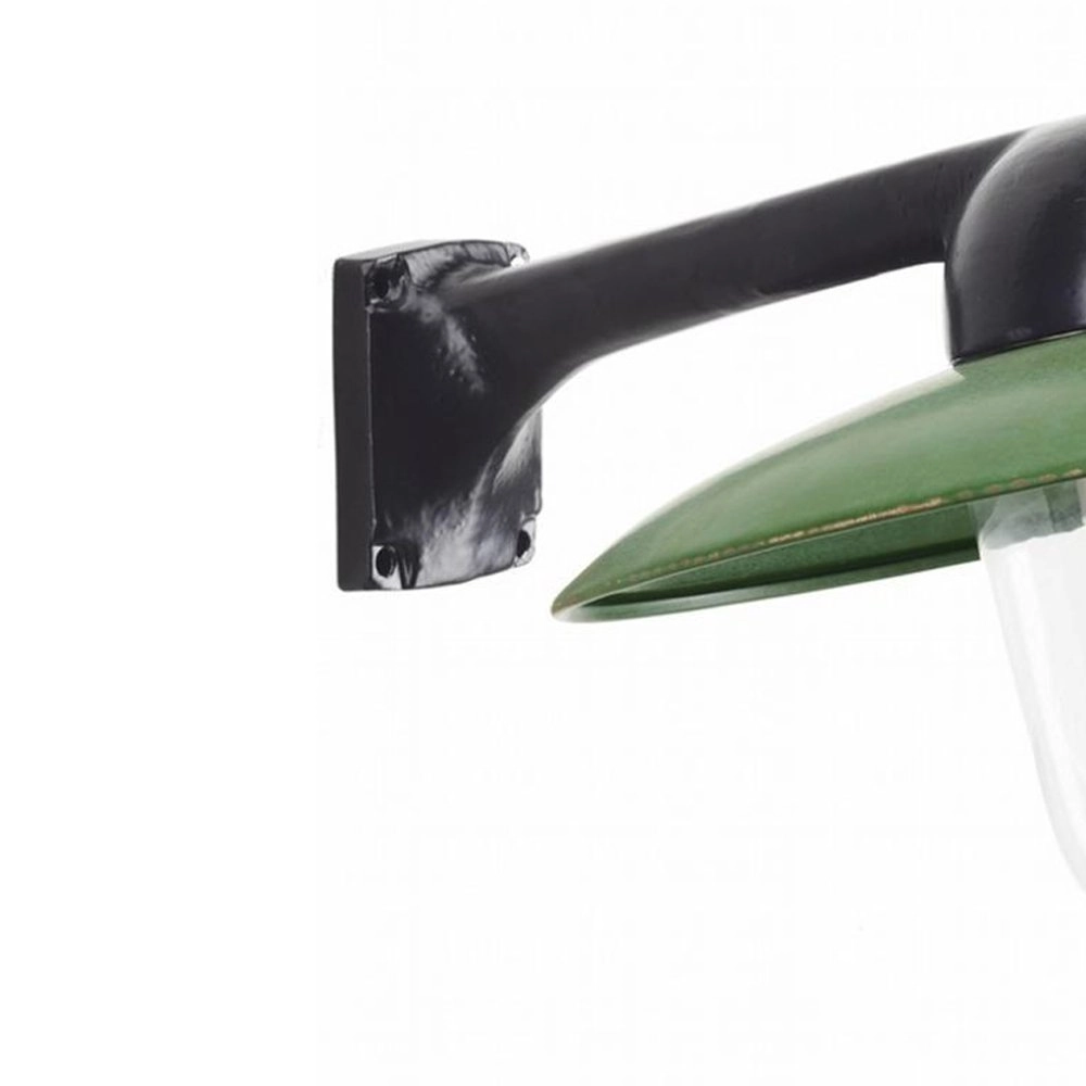 Industrie Außenlampe Fabrique schwarz mit Retro -Grün KS 8714732118996