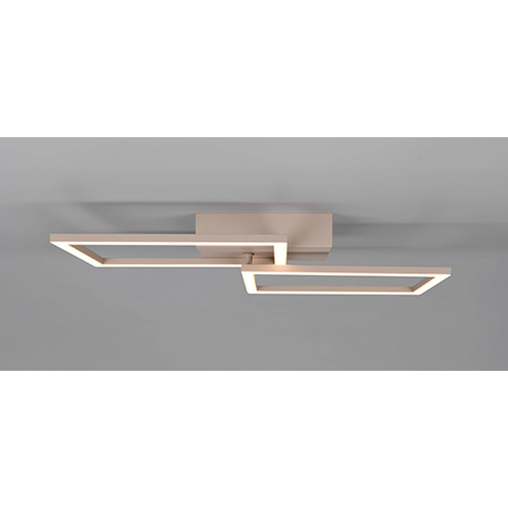 Moderne Deckenlampe Trail 60 cm sandbraun Trio 4017807713572