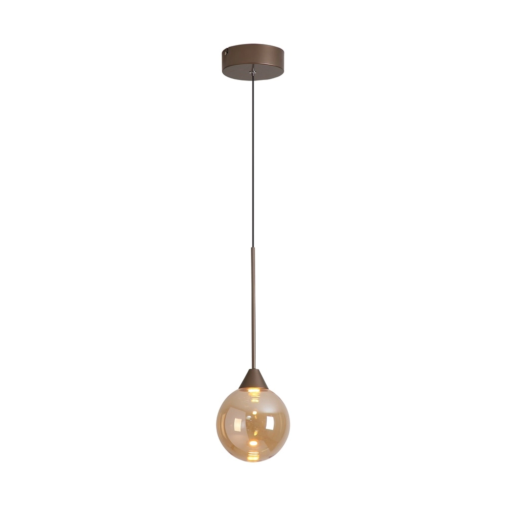 Design-Pendellampe Opux Lux Nur Bronze