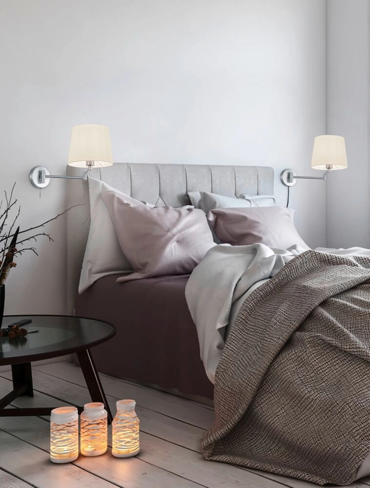 Wandlampe Lyon Nickel Trio 4017807398564