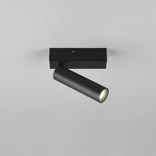 Schlanker LED-Wandstrahler Ambala Schwarz Trio 4017807612622