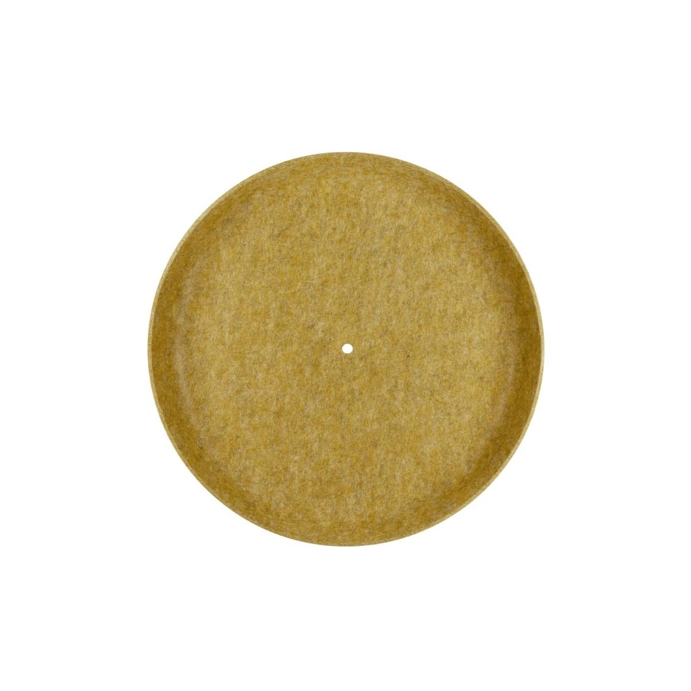 Kapuze aus Filz Grip! Flat Ø 50 x 6,2cm ockergelb SLV 4024163316194