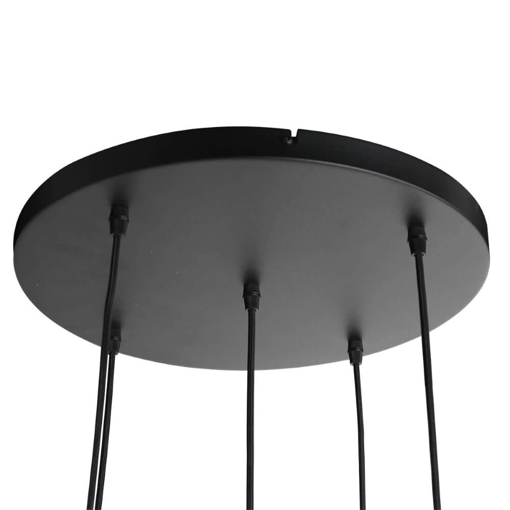 Vide-Hängelampe Bollique schwarz mit Rauchglas Steinhauer 8712746172997