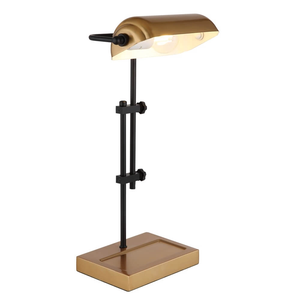 Schreibtischlampe Marid Gold mit Schwarz Globo 9007371462117