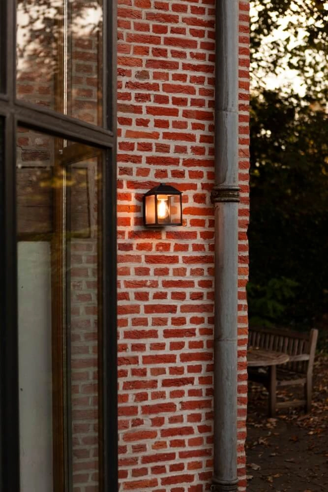 Schöne Wandleuchte Spire Schwarz Lutec 6939412015682