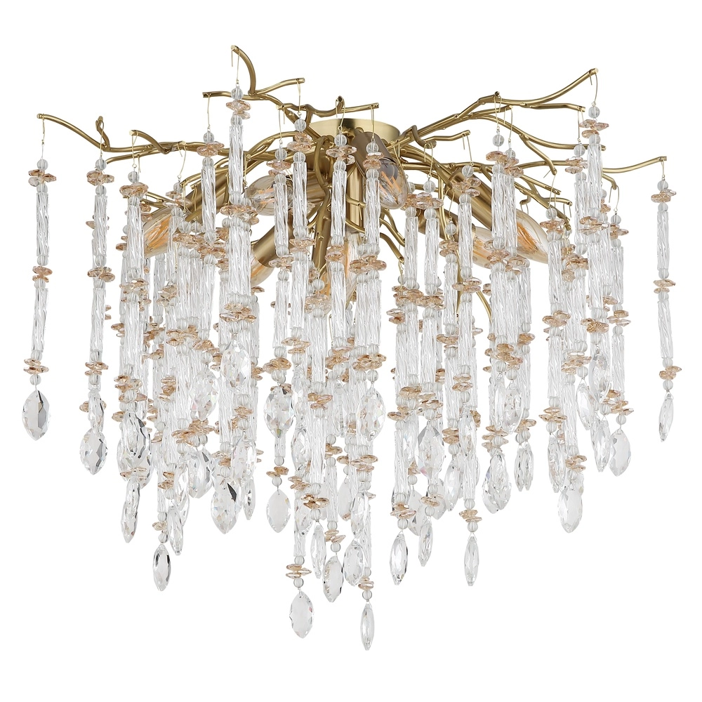 Deckenlampe Gloria Ø 60cm Gold Globo 9007371566983
