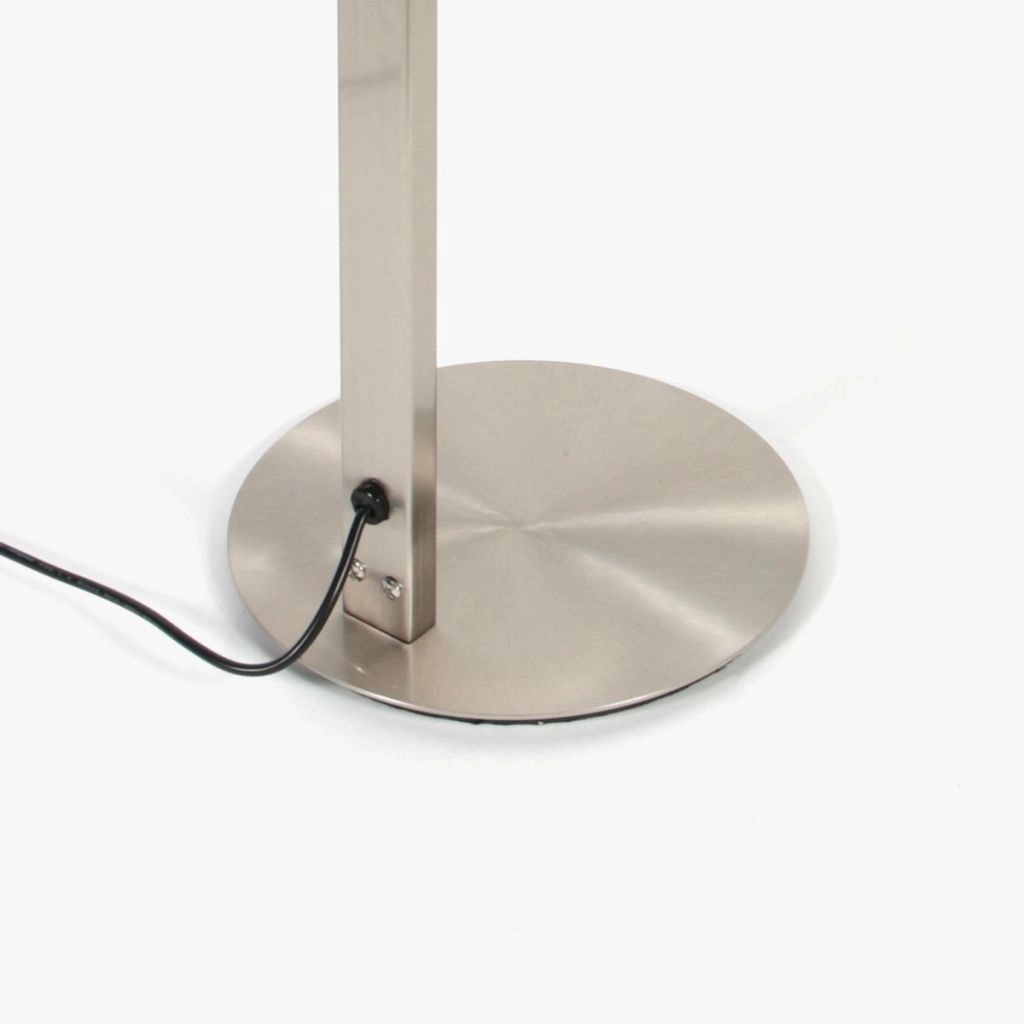 Design-Tischlampe Ringlux gebürstetes Metall Steinhauer 8712746180893