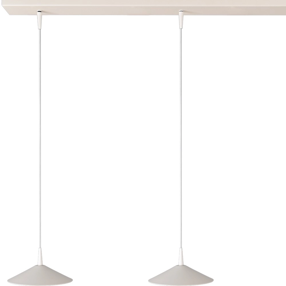 3-Licht Pendellampe Ceppo weißer Ø 18 cm Masterlight 8718121352039