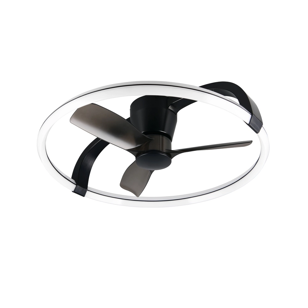 Smarthome-Lüfter Stockholm schwarze Ø 73,5 Tuya Trio 4017807693133