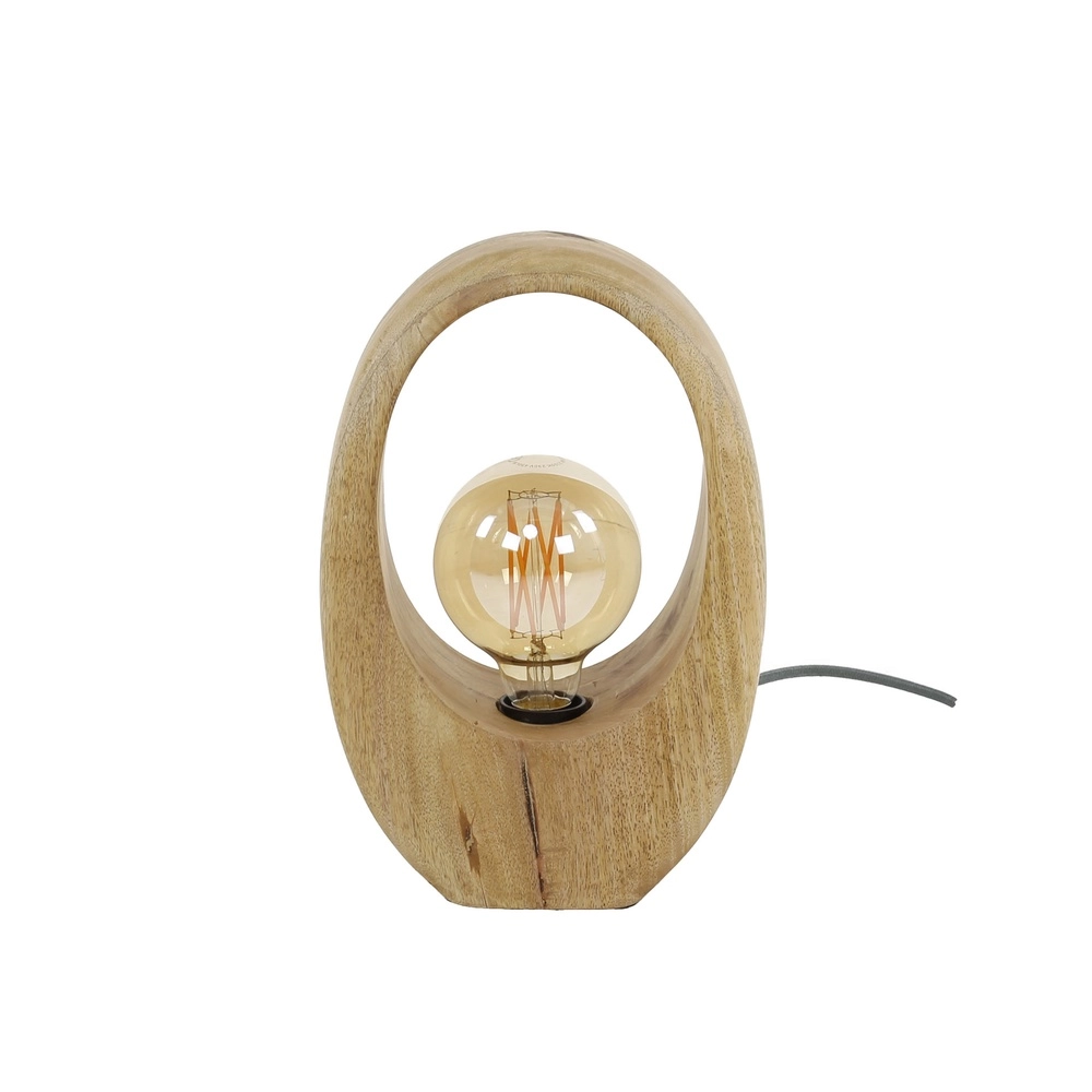 Mango-Holztischlampe Arch 1x E27 - 30cm Lyora 8716803511453