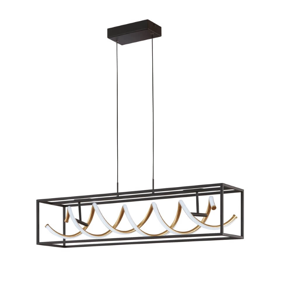 Design-Hängelampe Gian schwarze LED
