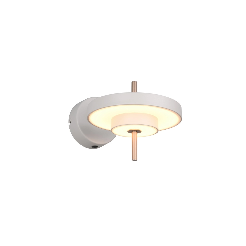 Moderne Wandleuchte Keaton weiß Trio 4017807655773