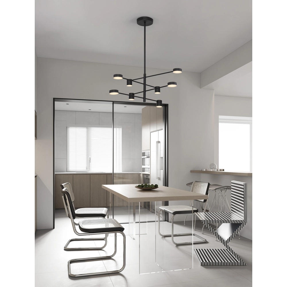 Schwarze Pendelleuchte Nordik M Bauform Lyora 5212017440693
