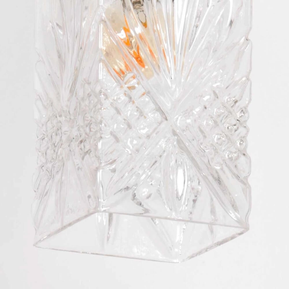 Klassische Hängelampe Grazioglass Ø 10cm Steinhauer 8712746166347