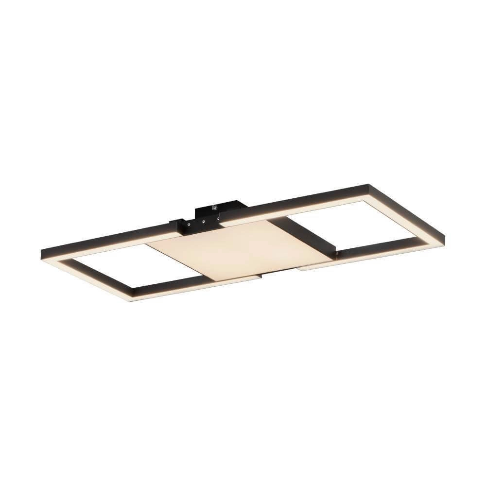 Quadratische LED-Deckenleuchte Macellara 77cm