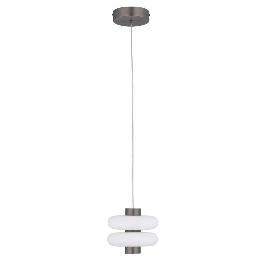 Design-Pendellampe Lunari Led Ø 16cm grau