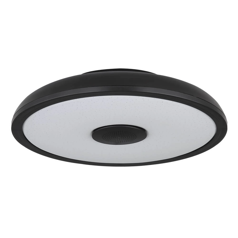 Schwarze Deckenleuchte Raffy Ø 28cm Globo 9007371418848