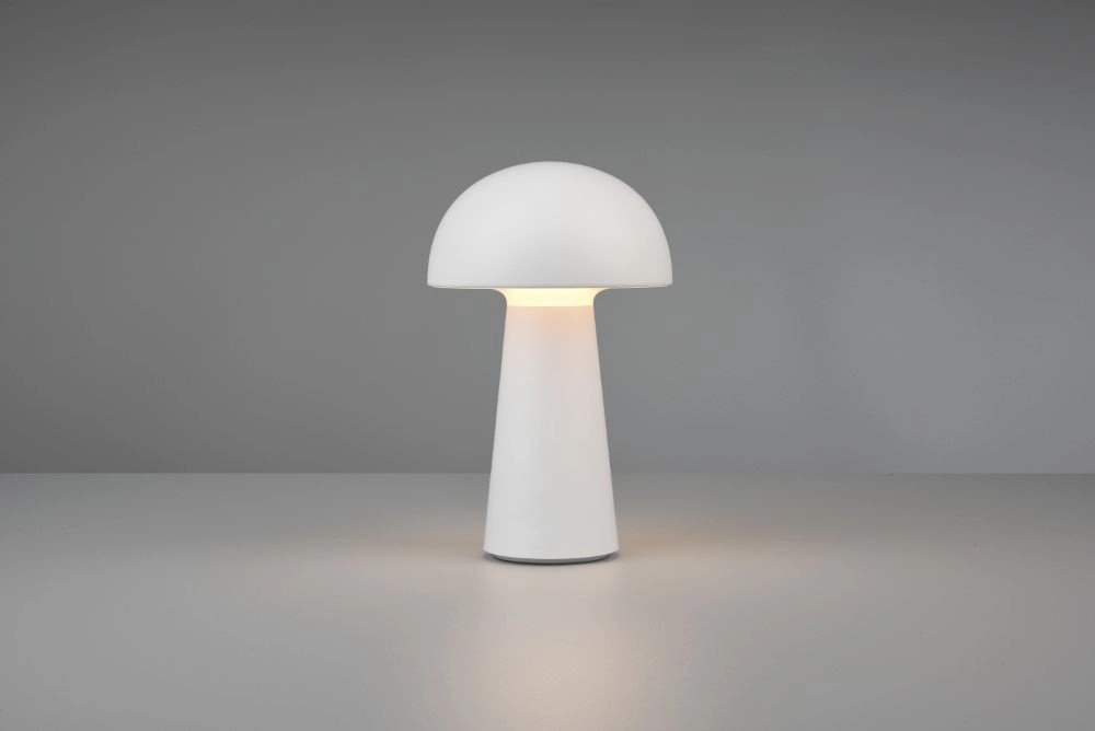Gartentischlampe Lennon wiederaufladbar weiß Trio 4017807496314