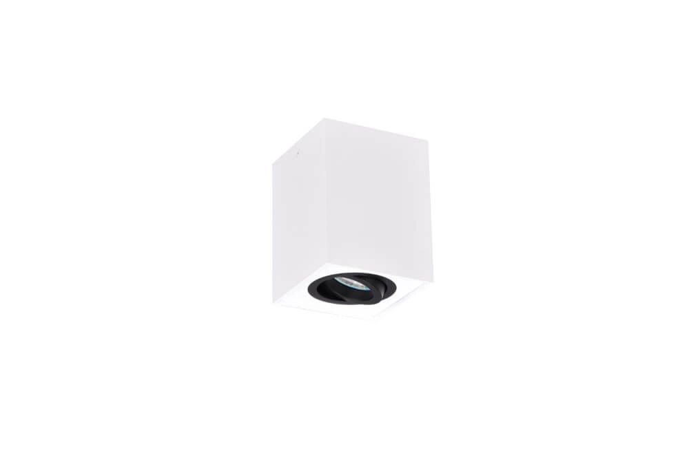 Deckenleuchte Biscuit quadratisch weiß Trio 4017807558913