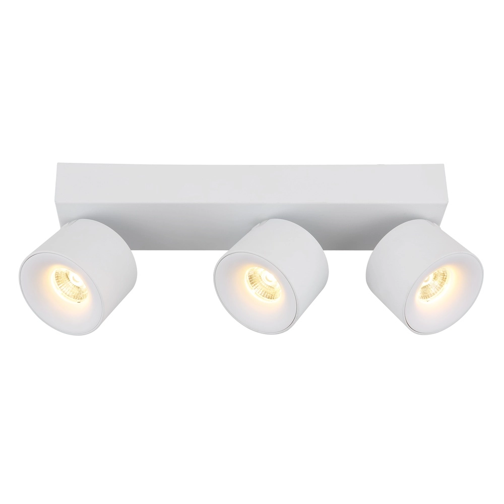 Elegante Deckenlampe Rae 3-Licht-Weiß Globo 9007371453641
