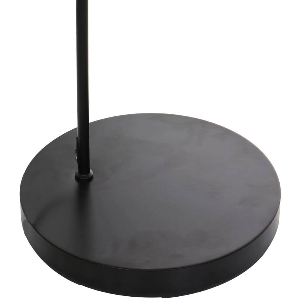 Schwarze Bogenlampe Solva Steinhauer 8712746123333