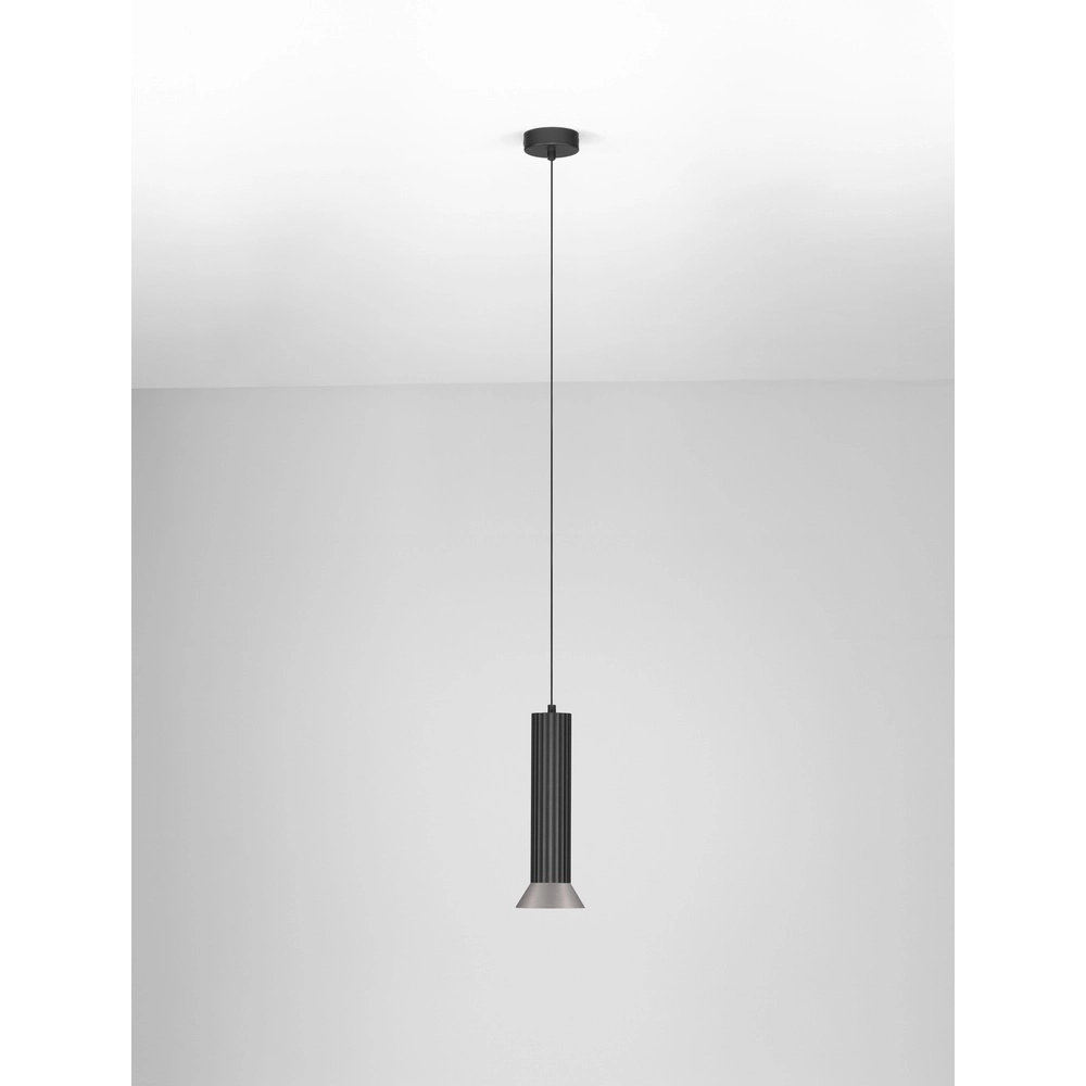 Pendelleuchte Luvia schwarz mit bronze Lyora 5212017475589
