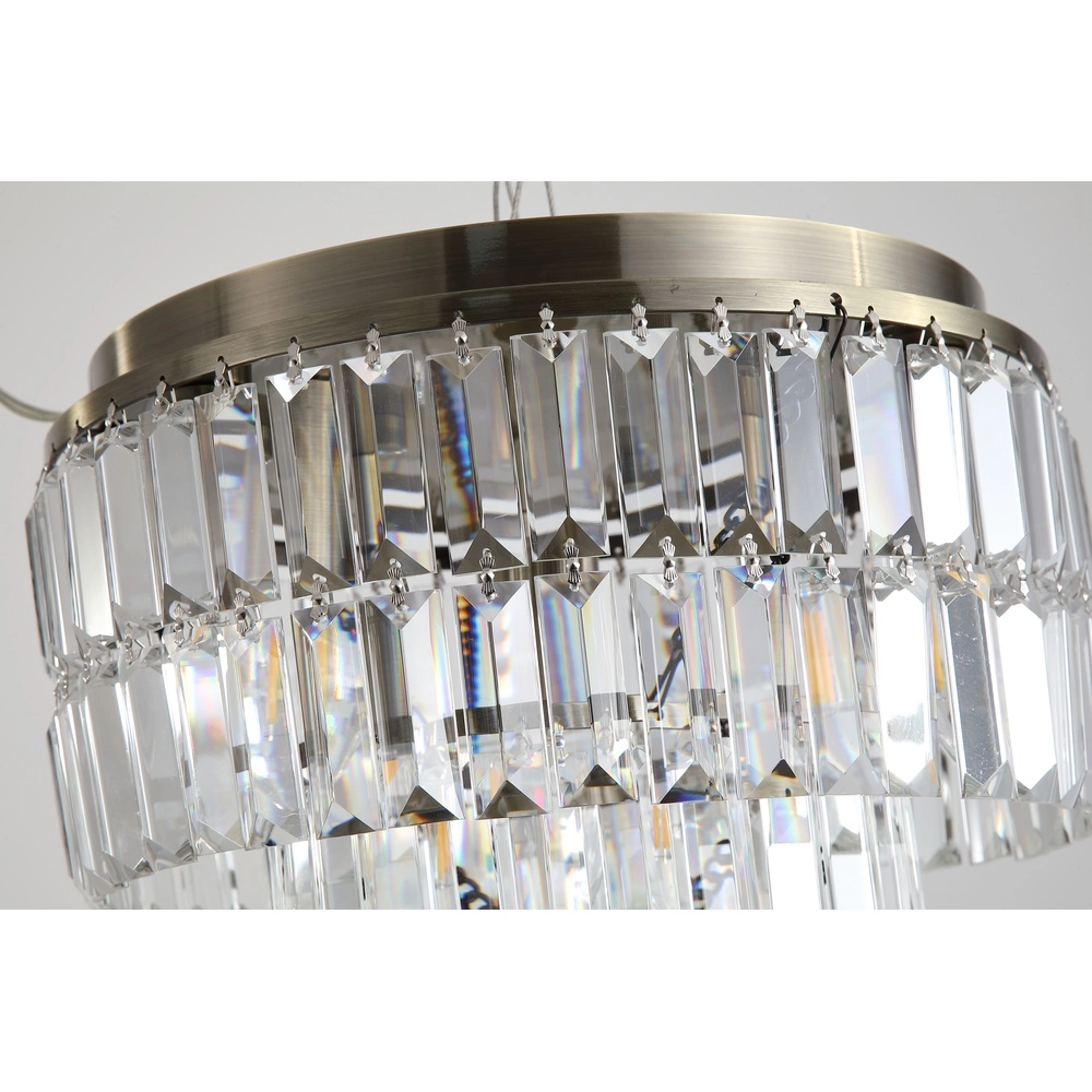 Deckenlampe Empire antikes Messing Ø 34cm Searchlight 5053423303864