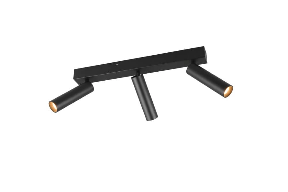 Schlanker Deckenstrahler Ambala 3x LED - schwarz Trio 4017807612646