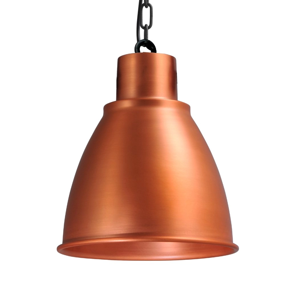 Esszimmerlampe Industria 3x27 rotes Kupfer mit Schwarz Masterlight 8718121230405