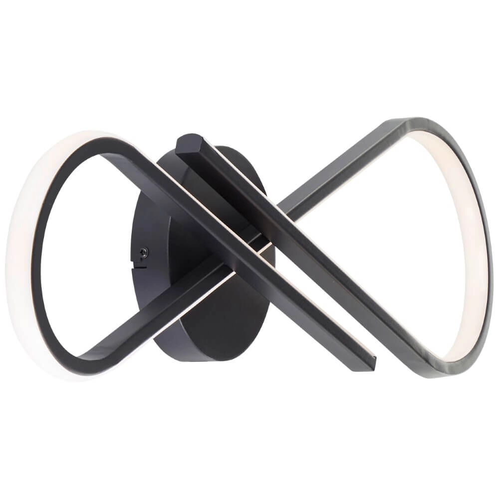 Schwarze Deckenleuchte Hinton Schwarz Brilliant 4004353442100