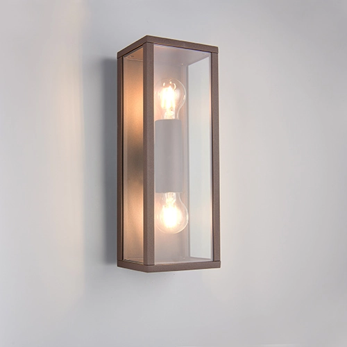 Moderne Wandlampe Garonne M rostbraun Trio 4017807687392