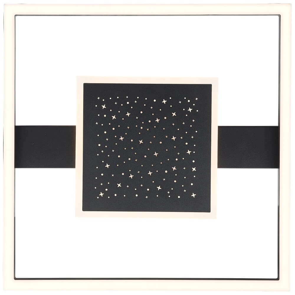 Quadratische Deckenleuchte Reno Design 37 x 37 cm Brilliant 4004353428371