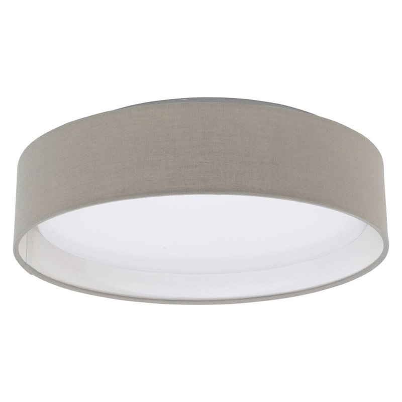LED-Deckenlampe Pasteri 32cm taupe