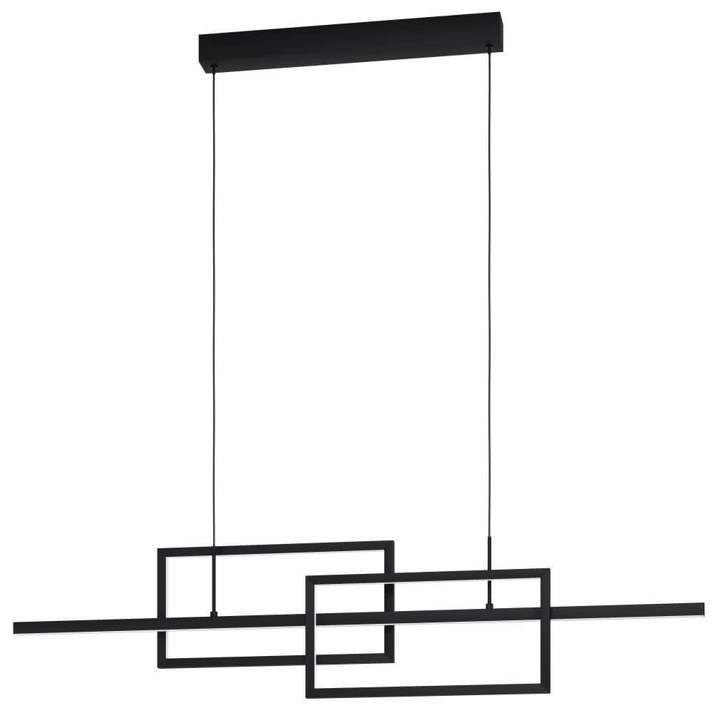 Büro-Hängelampe Puebla 115cm - schwarz Stars of Light 9002759397975