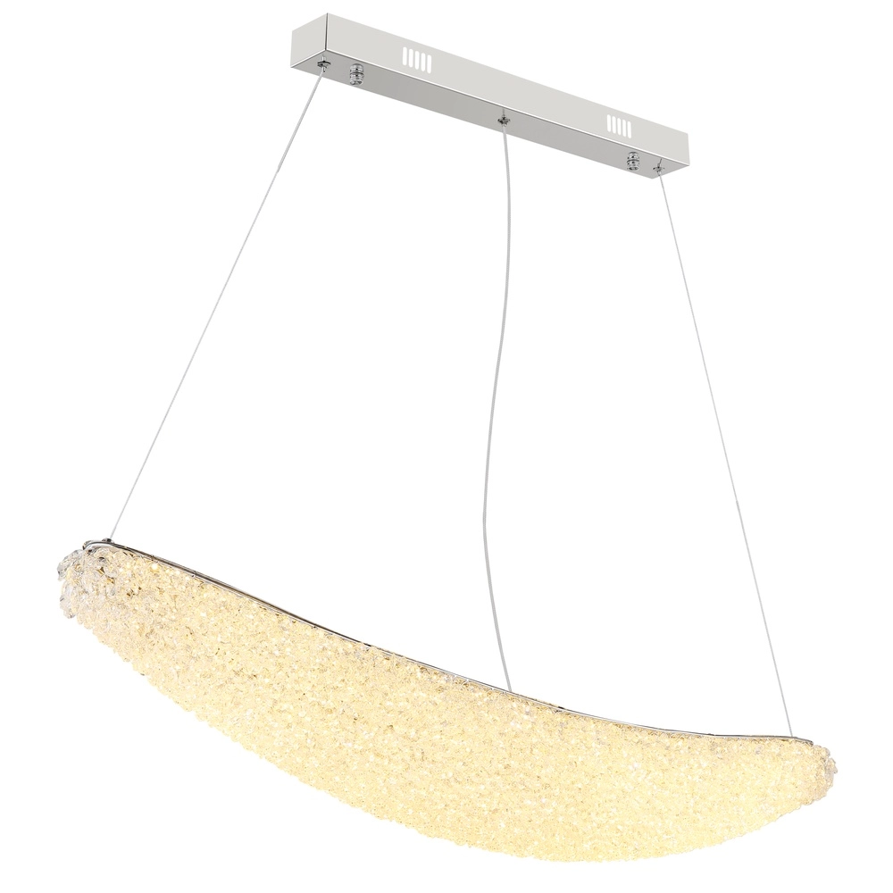 Pendellampe Kristalla Chrom Globo 9007371566785