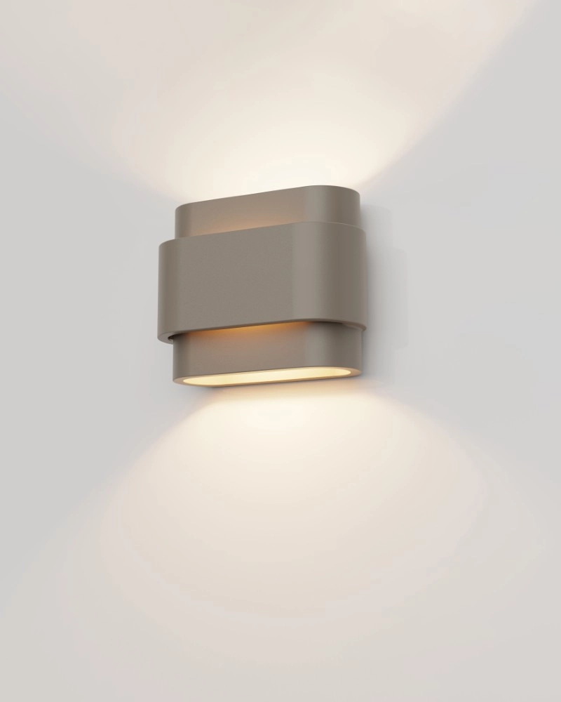 Einzigartige Wandlampe Metz Champagner Artdelight 8720701104655