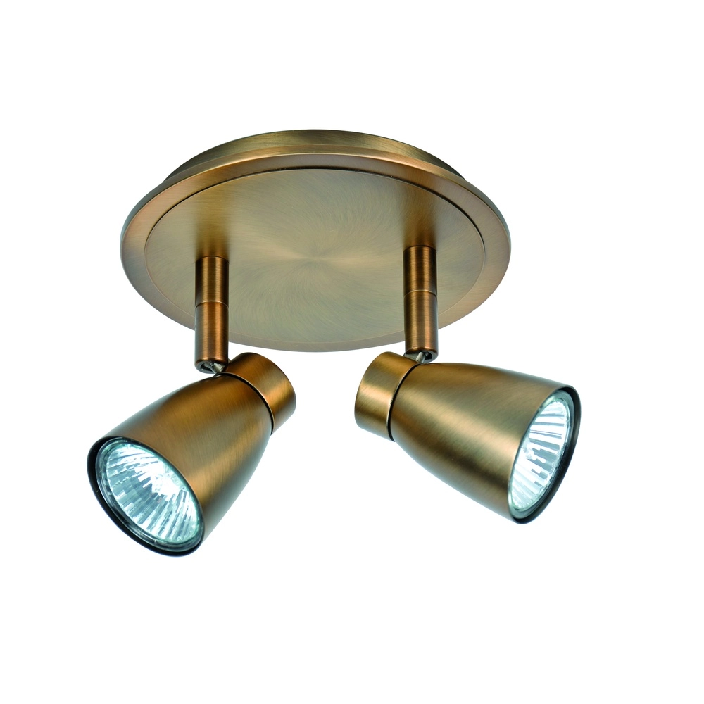 Spott Mirage Kupferbronze 2-flammig Highlight 8718379015373