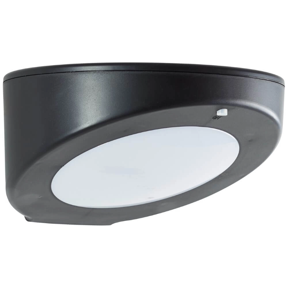 Schwarze Wandlampe Bardum Solar- Brilliant 4004353432712