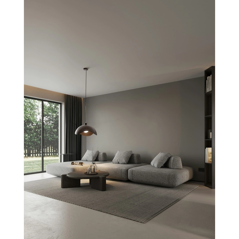 Design-Pendellampe Volta Ø50cm – wellig – Kakao Masterlight 8718121395494