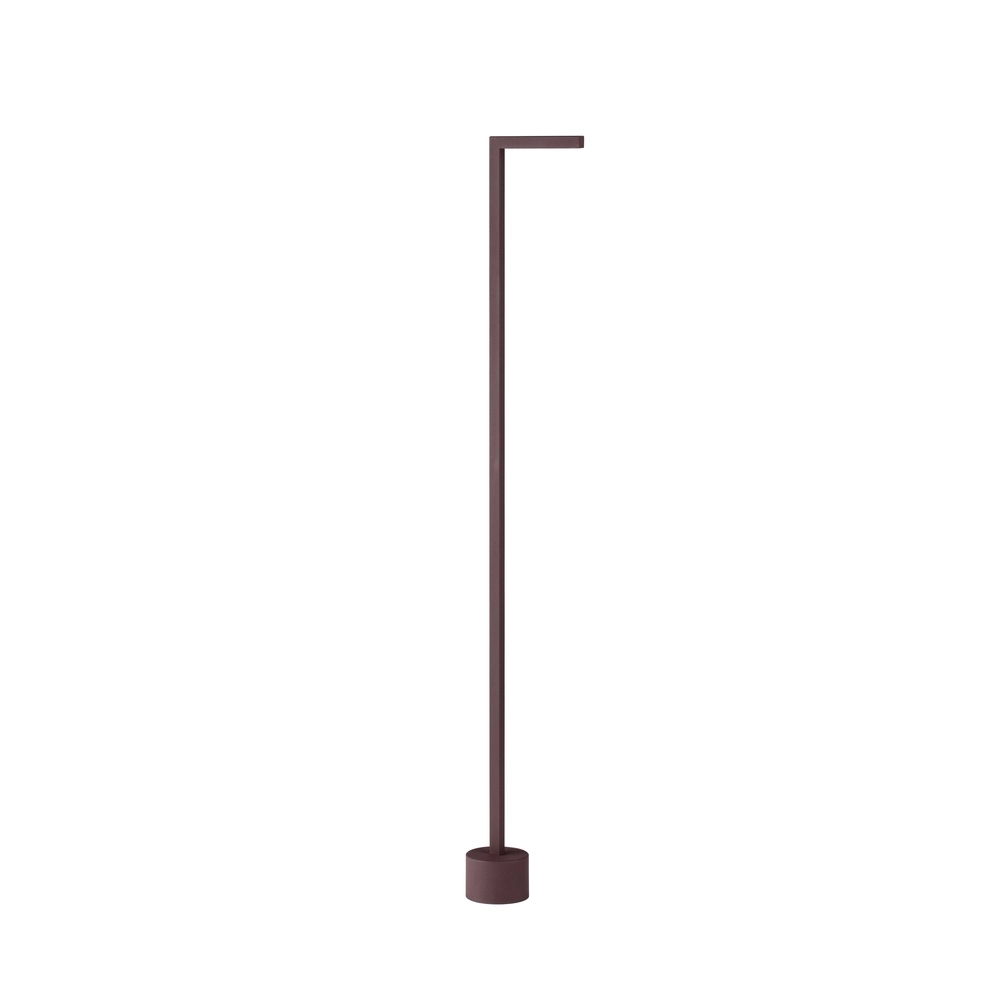 Schlanke Gartenleuchte Pipe Rostbraun 94,5cm Lyora 5212017465535