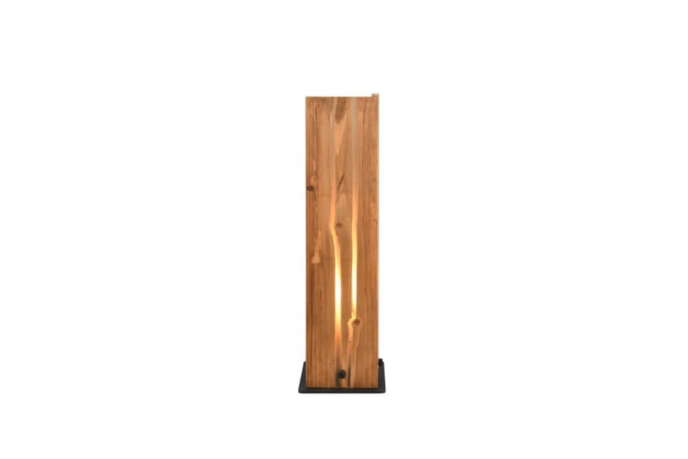 Tischlampe aus Holz Karuni Trio 4017807616491