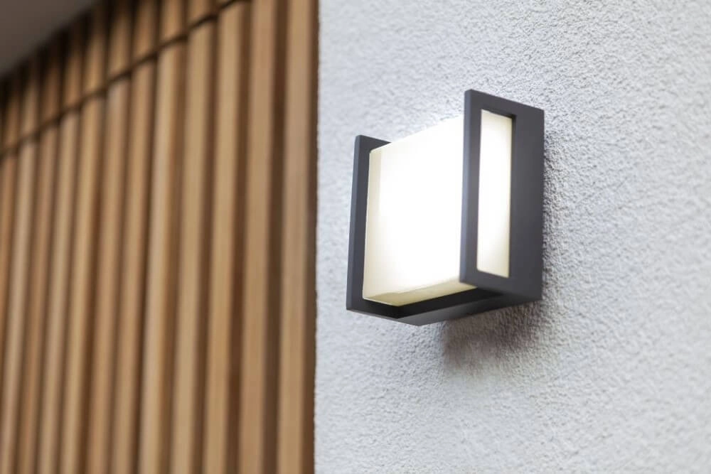 Modern wall lamp Qubo anthracite Lutec 6939412049786