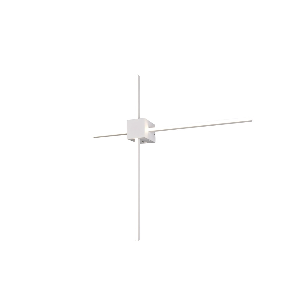 Moderne Wandlampe Cassino weiß 67,5 cm Trio 4017807683240