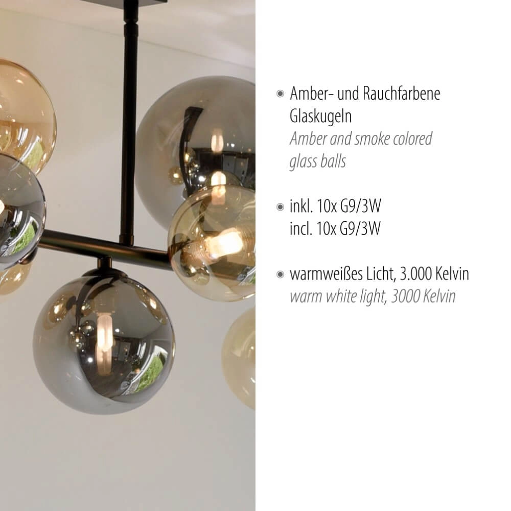 Designer-Deckenleuchte Popsicle 10 Lichter Paul Neuhaus 4012248375518
