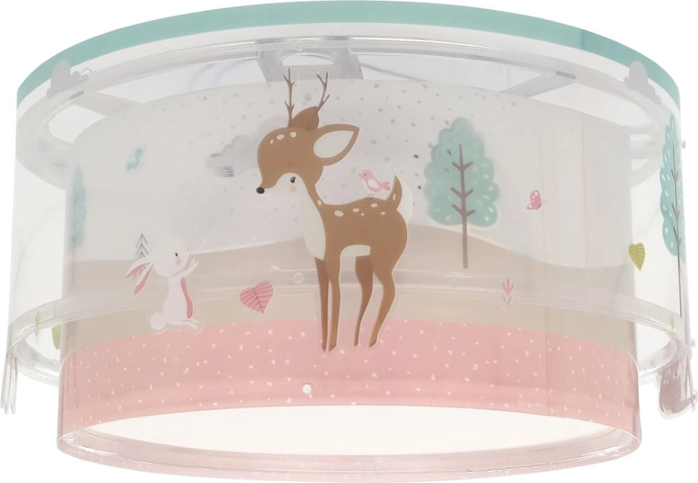 Deckenleuchte für das Kinderzimmer Loving Deer Rosa Dalber 8420406003252