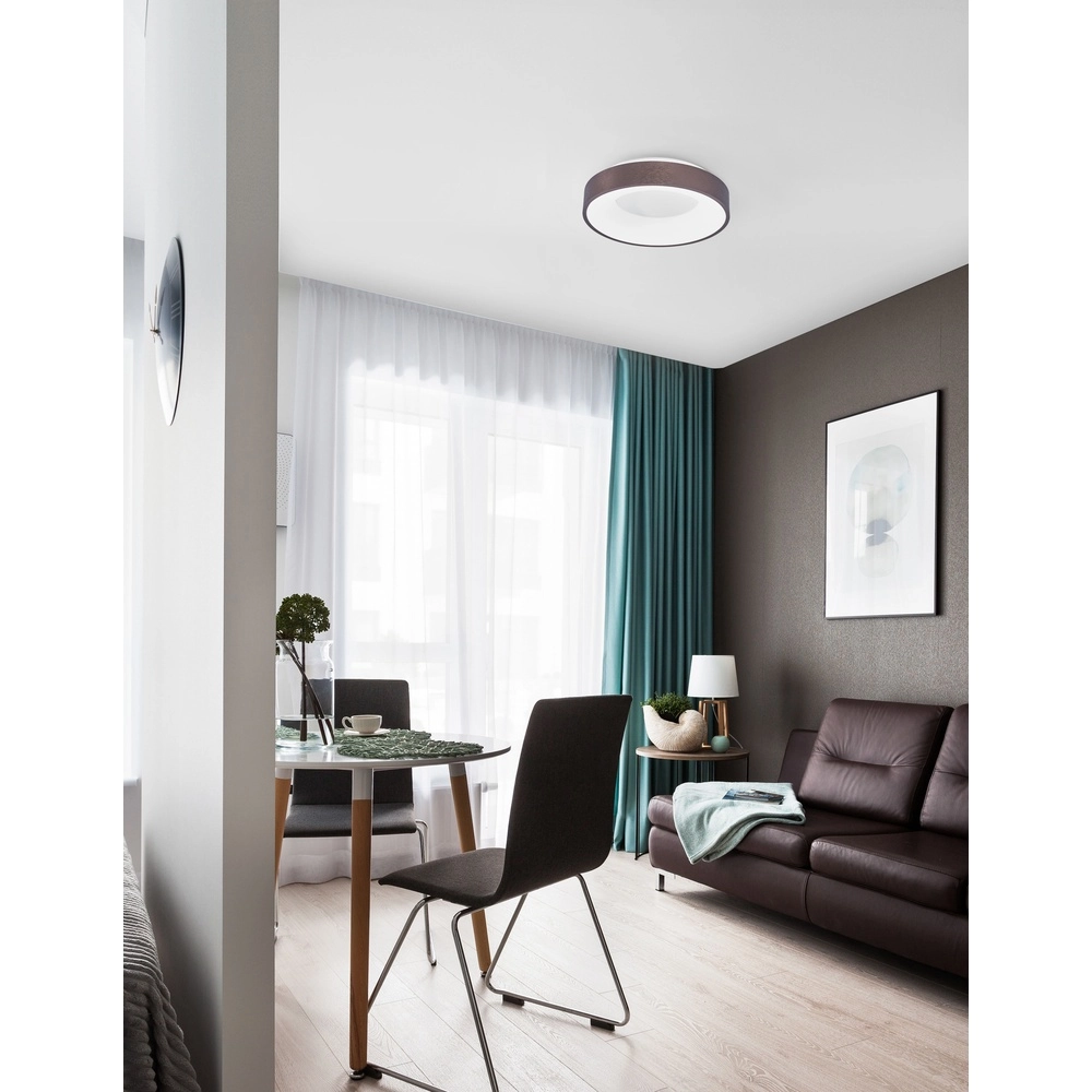 Deckenlampe Rando Thin kaffeebraun Ø 38cm Lyora 5212017420053