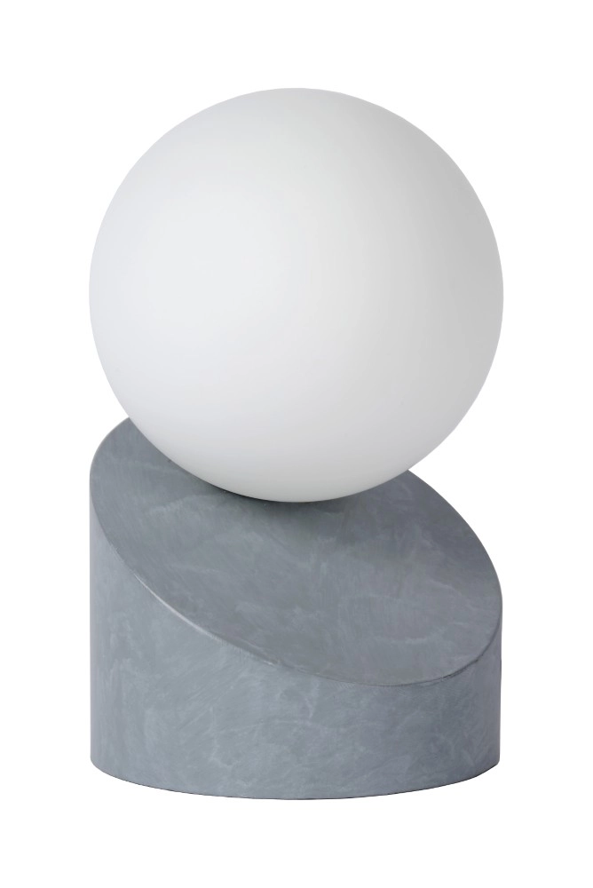 Design-Tischlampe Len Grau Lucide 5411212450579
