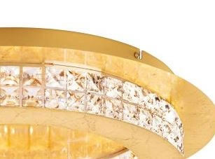 Deckenleuchte Principe 50 50 cm gold Stars of Light 9002759394059