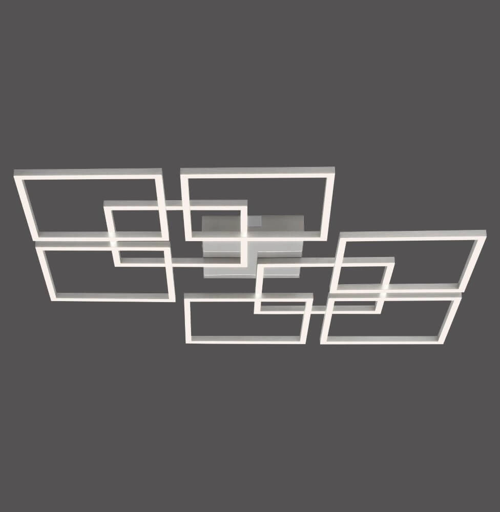Moderne Deckenleuchte Q-Inigo Quadrat Paul Neuhaus 4012248358108