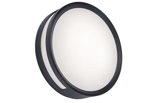 Runde Wandleuchte Rola anthrazitfarbenes LED-Panel Lutec 6939412049960